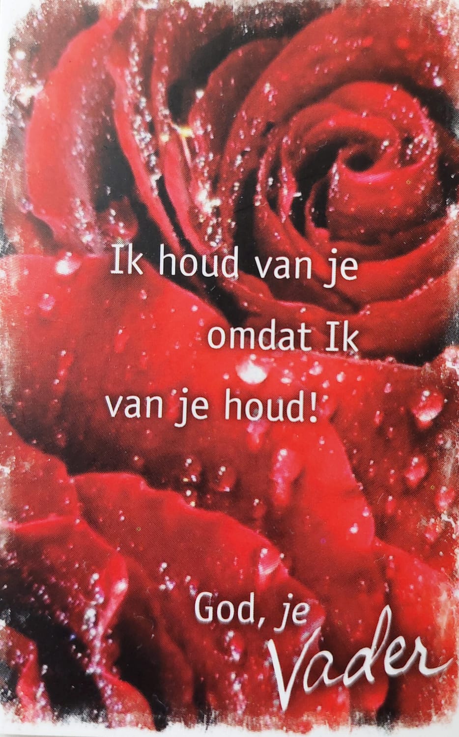 God houdt van jou en kent je bij je naam